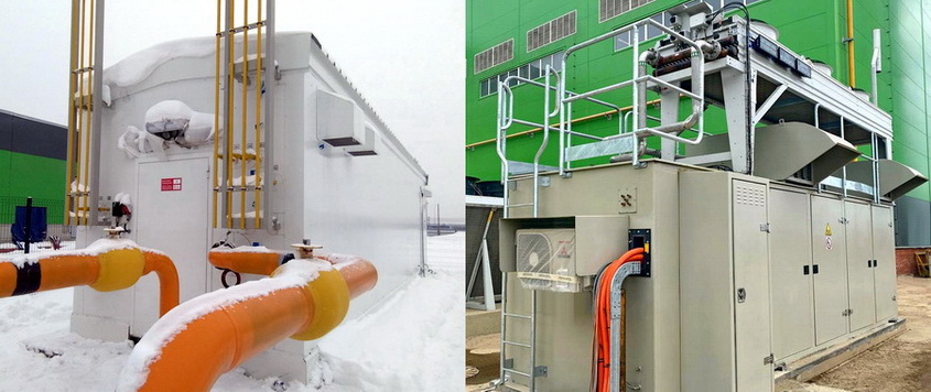ENERGAS multifunctional system – a gas treatment station and a booster compressor station